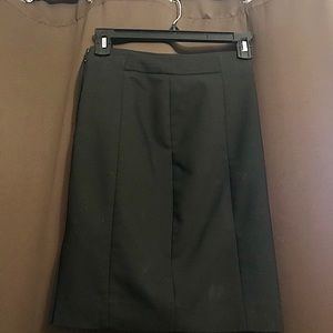 Black pencil skirt